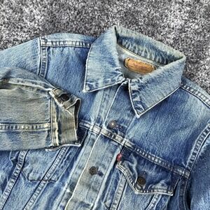 Vintage Levis Jacket Mens 40 Blue Denim Type 3 Trucker Western 70506 0216